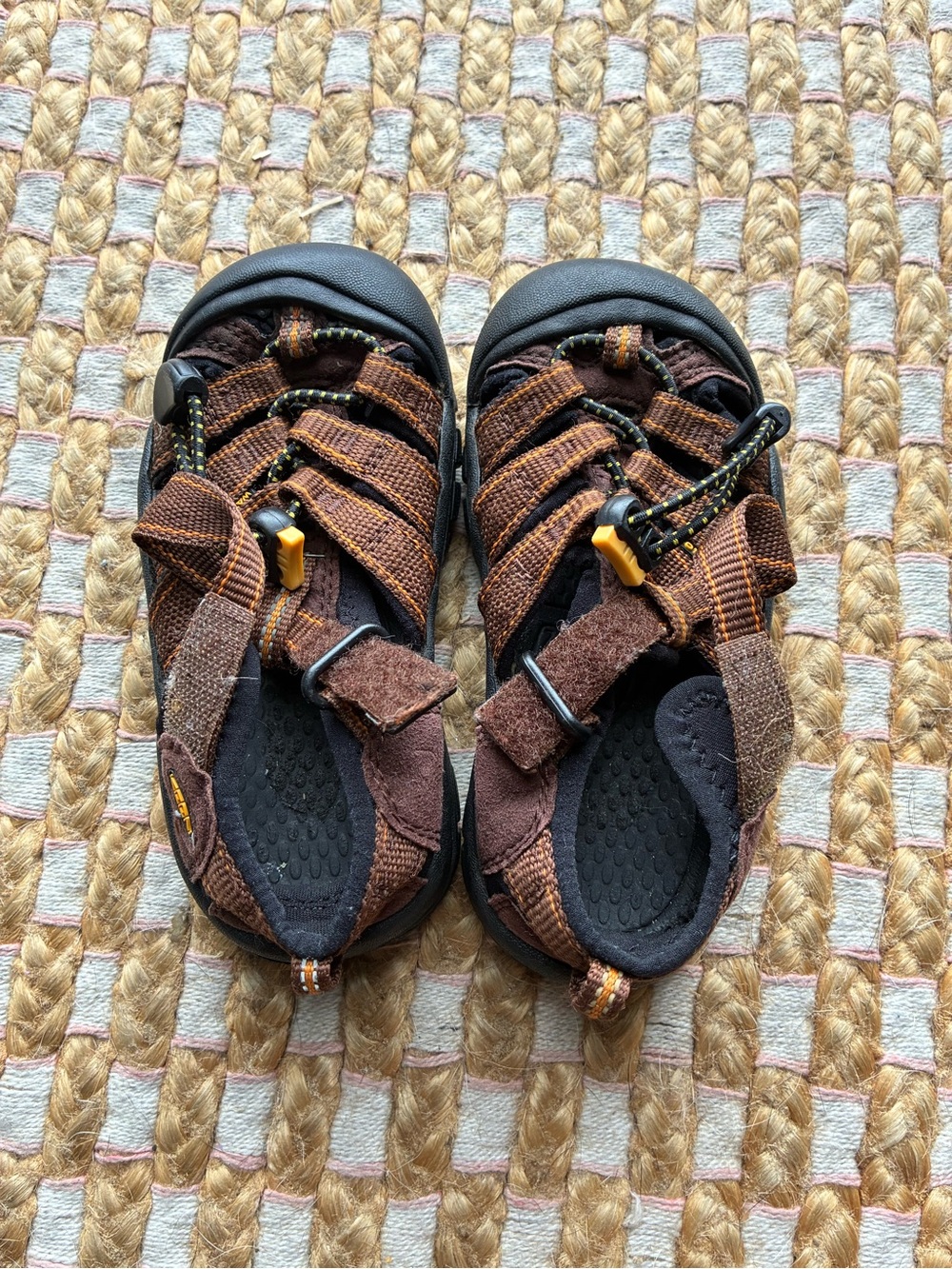 Keen Kids Brown Outdoor Sandals with Adjustable Straps